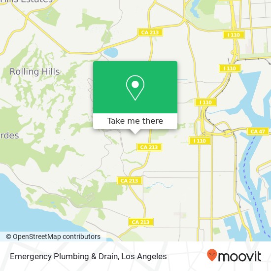 Emergency Plumbing & Drain map