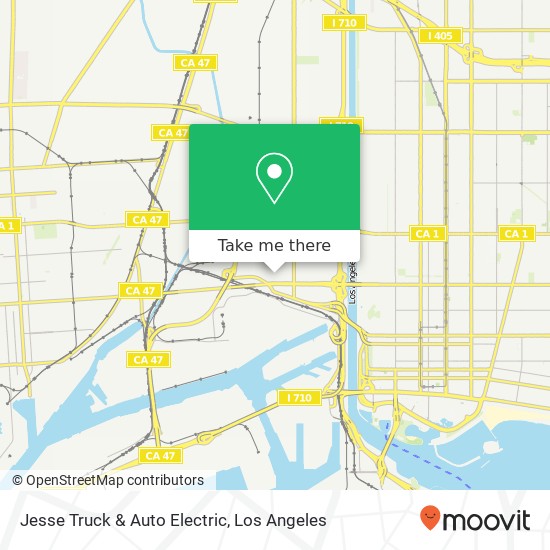 Mapa de Jesse Truck & Auto Electric