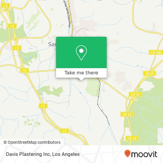 Mapa de Davis Plastering Inc