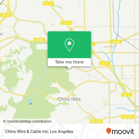 Chino Wire & Cable Inc map