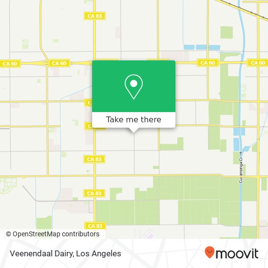 Veenendaal Dairy map