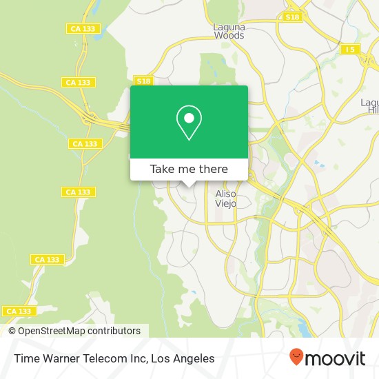 Time Warner Telecom Inc map