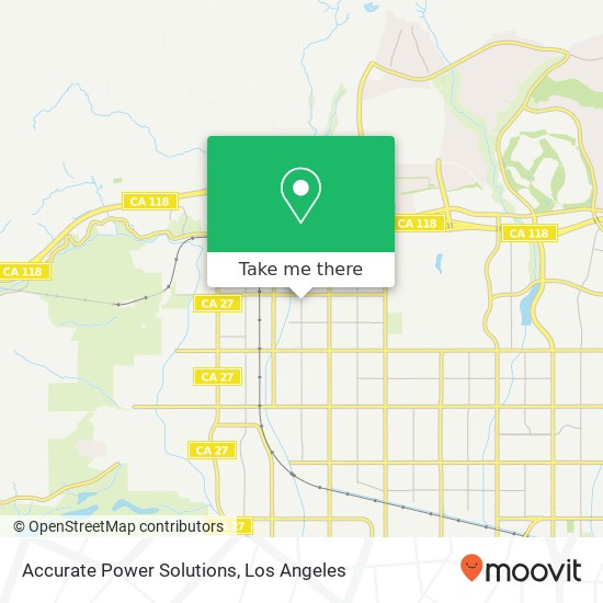 Accurate Power Solutions map