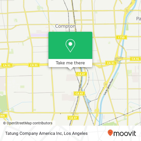 Tatung Company America Inc map