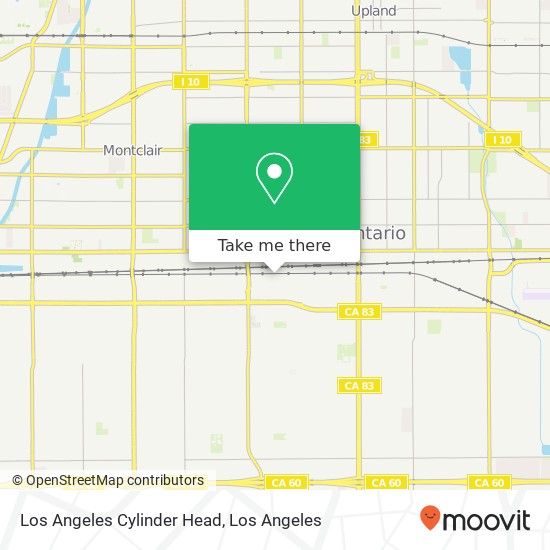 Los Angeles Cylinder Head map