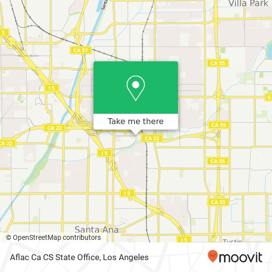 Aflac Ca CS State Office map