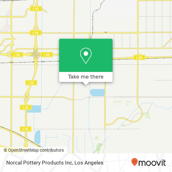 Norcal Pottery Products Inc map