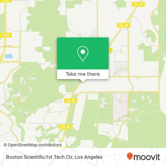 Boston Scientific/Ivt Tech Ctr map