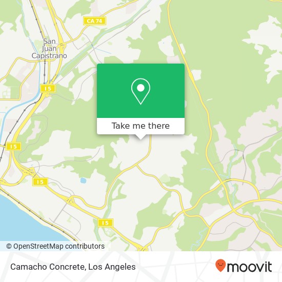 Camacho Concrete map
