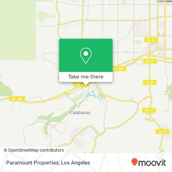 Paramount Properties map