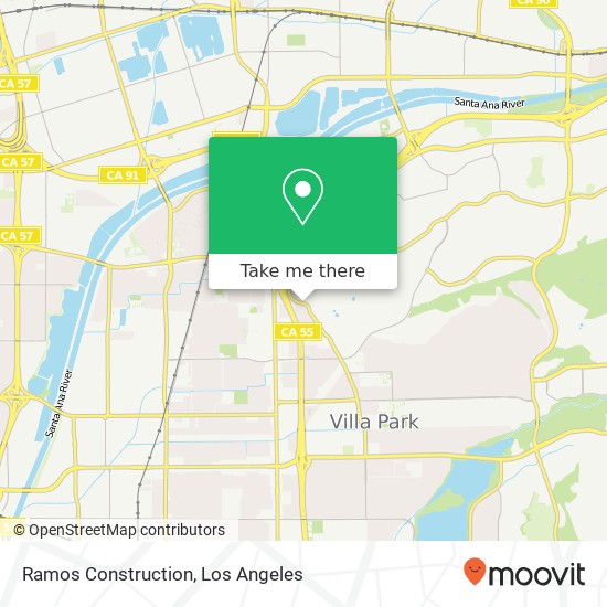 Ramos Construction map