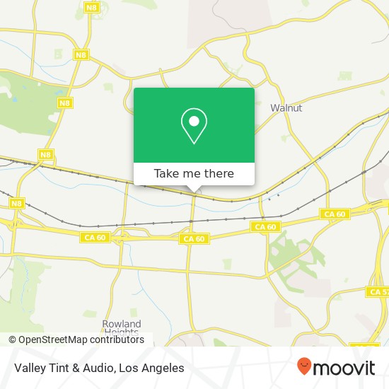 Mapa de Valley Tint & Audio