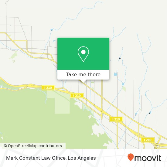 Mark Constant Law Office map