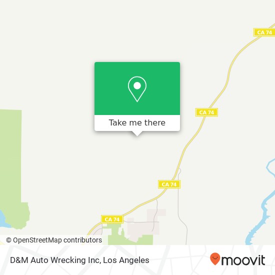 D&M Auto Wrecking Inc map