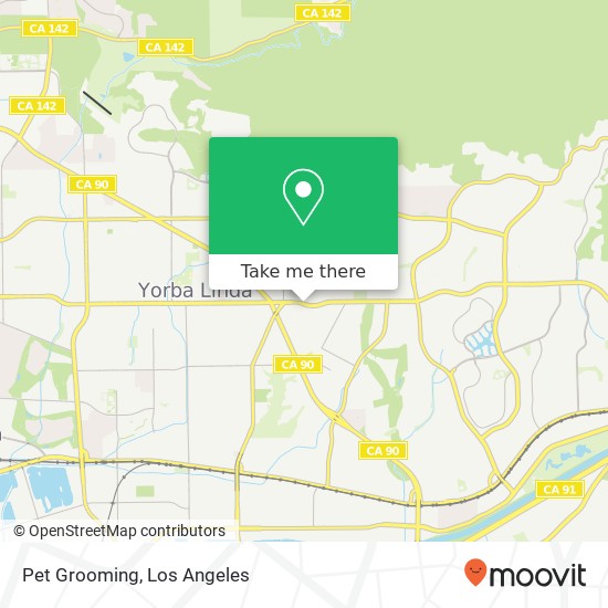 Pet Grooming map