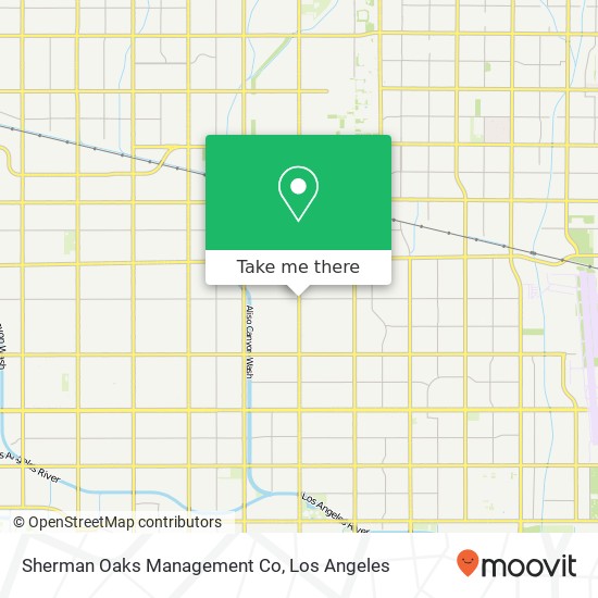 Mapa de Sherman Oaks Management Co