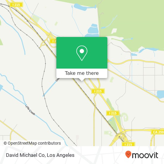 David Michael Co map