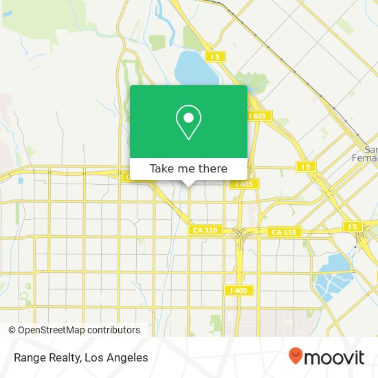 Range Realty map