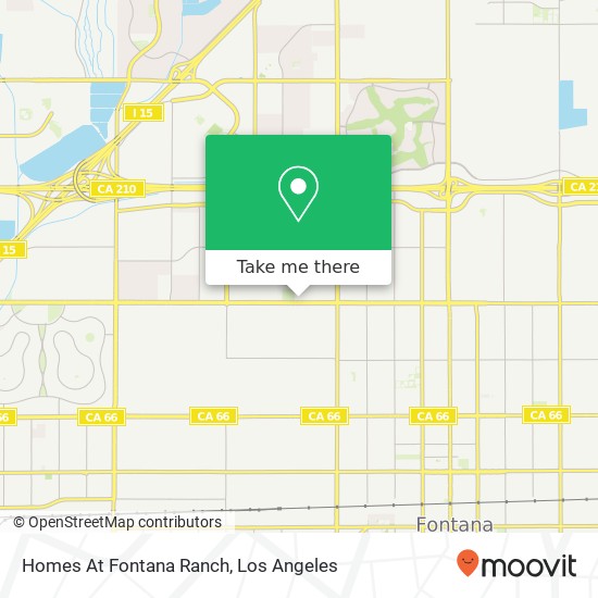 Homes At Fontana Ranch map