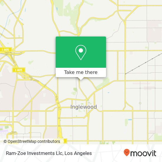 Mapa de Ram-Zoe Investments Llc