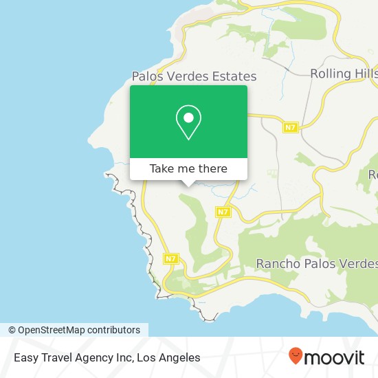 Mapa de Easy Travel Agency Inc