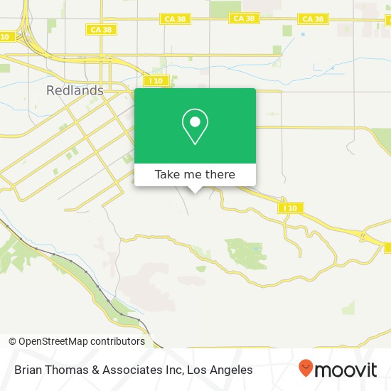 Mapa de Brian Thomas & Associates Inc