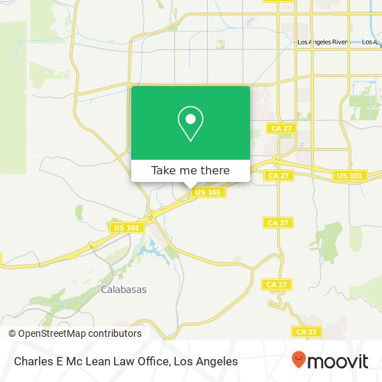 Charles E Mc Lean Law Office map