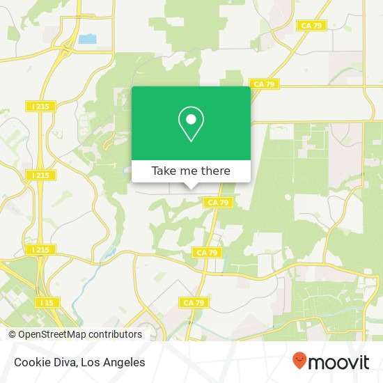 Cookie Diva map