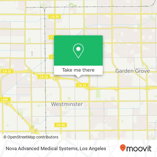 Nova Advanced Medical Systems map
