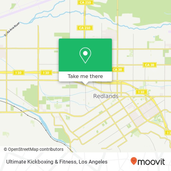 Mapa de Ultimate Kickboxing & Fitness