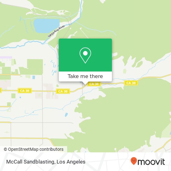 McCall Sandblasting map