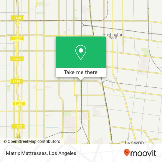 Matrix Mattresses map