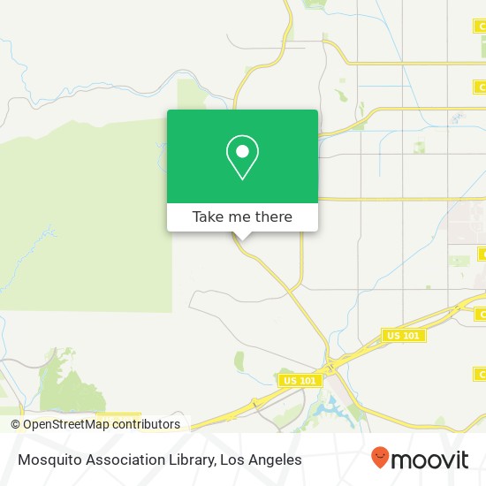 Mosquito Association Library map