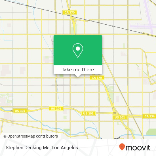 Mapa de Stephen Decking Ms