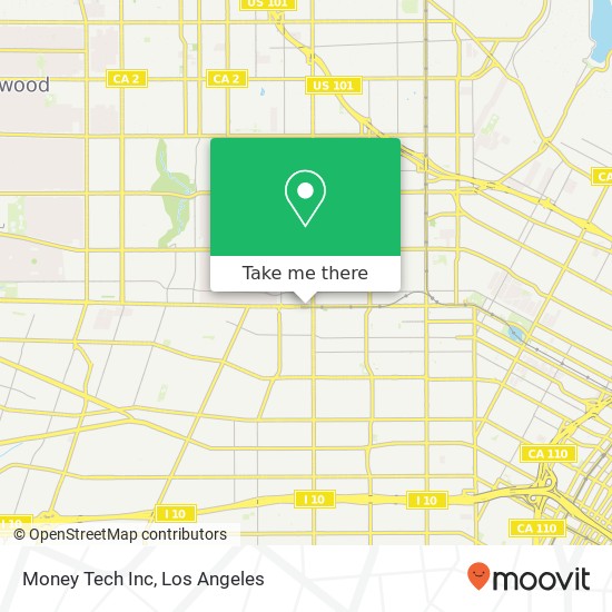 Mapa de Money Tech Inc