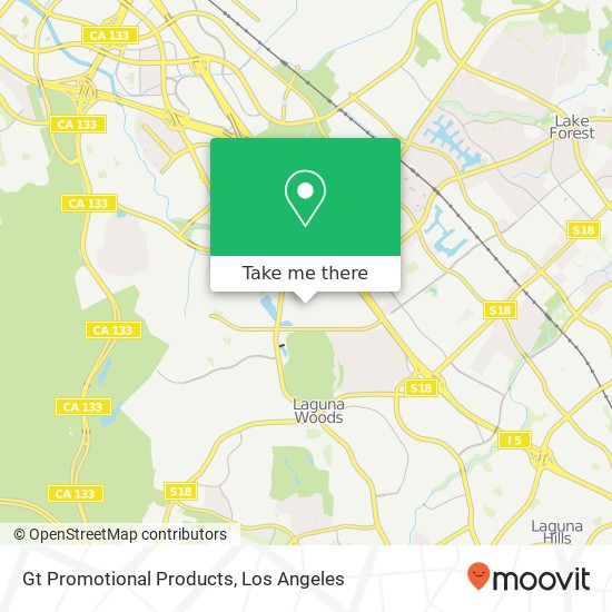 Gt Promotional Products map