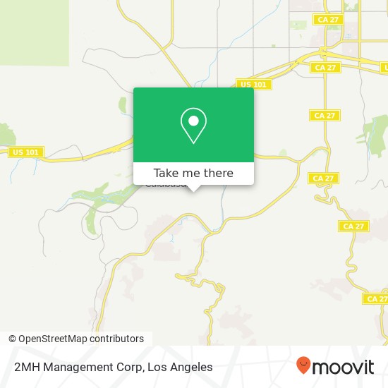 Mapa de 2MH Management Corp