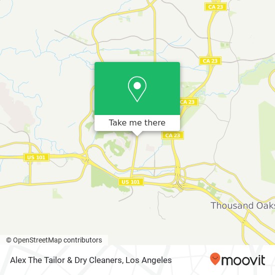 Alex The Tailor & Dry Cleaners map