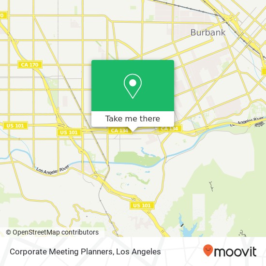 Corporate Meeting Planners map