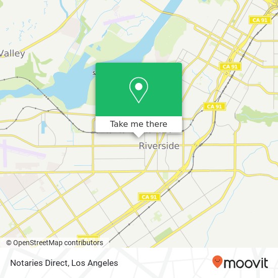 Notaries Direct map