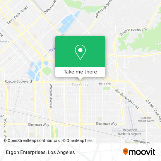 Etgon Enterprises map