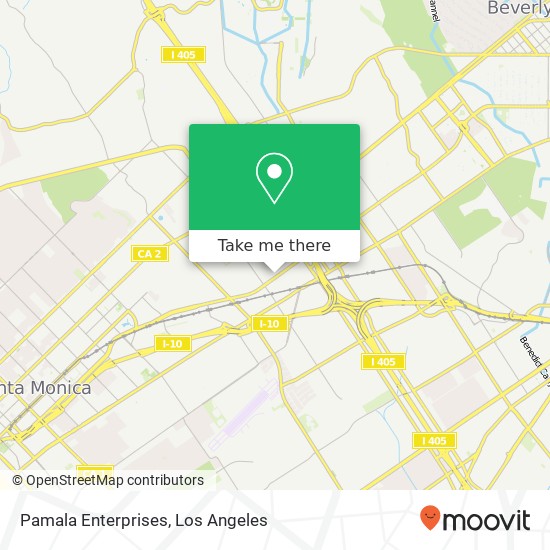 Pamala Enterprises map