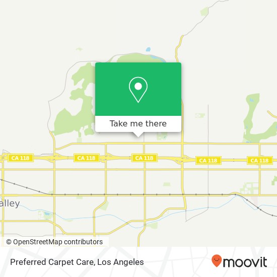 Preferred Carpet Care map