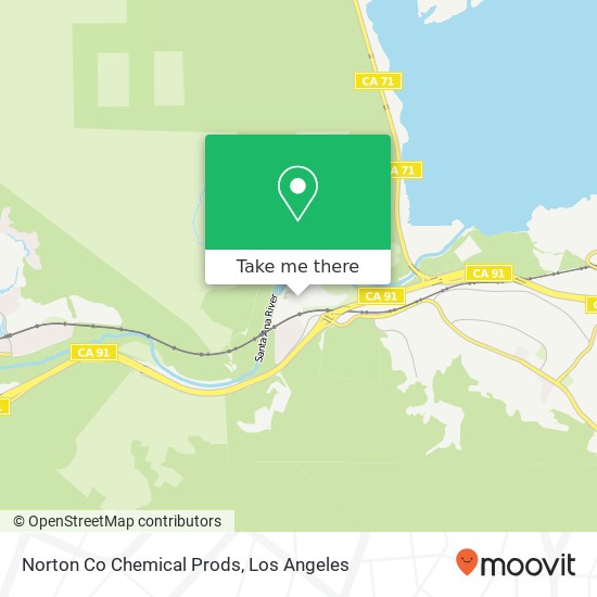 Mapa de Norton Co Chemical Prods