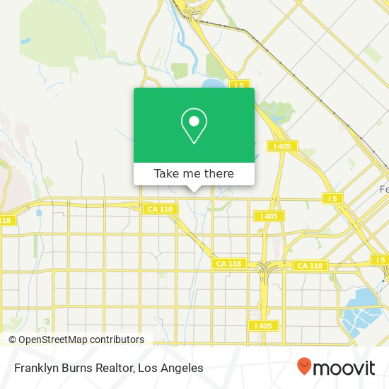 Franklyn Burns Realtor map