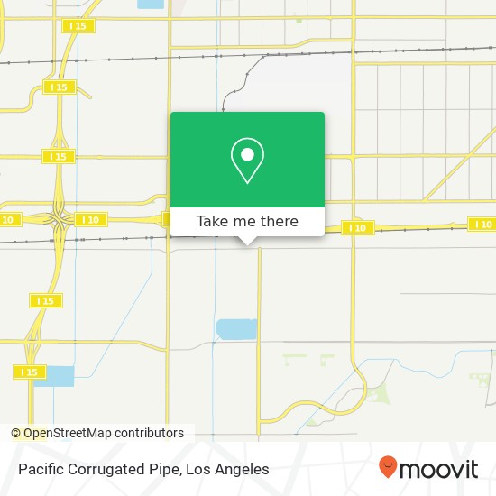 Mapa de Pacific Corrugated Pipe