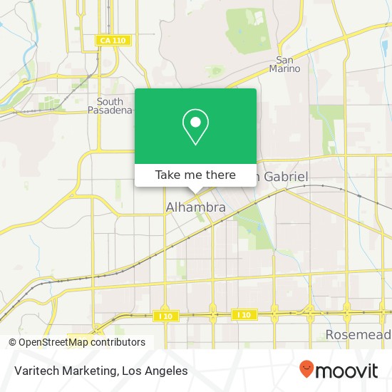 Varitech Marketing map