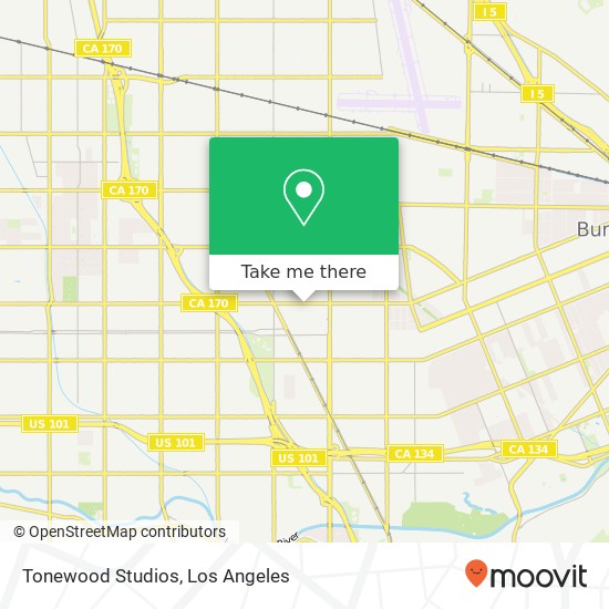 Tonewood Studios map