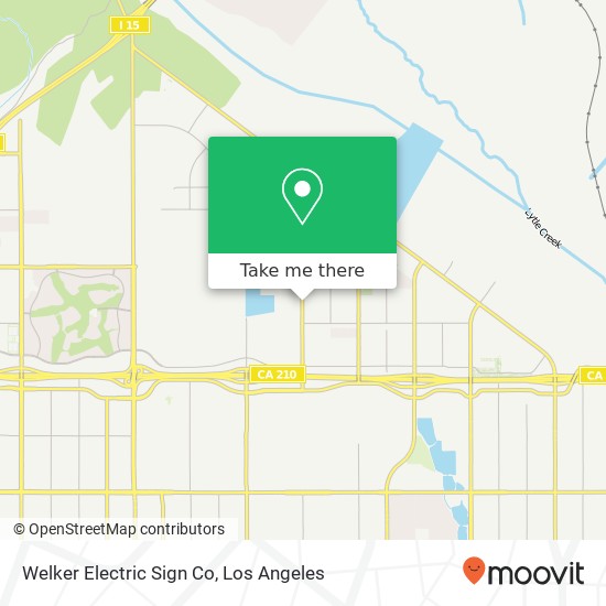 Mapa de Welker Electric Sign Co