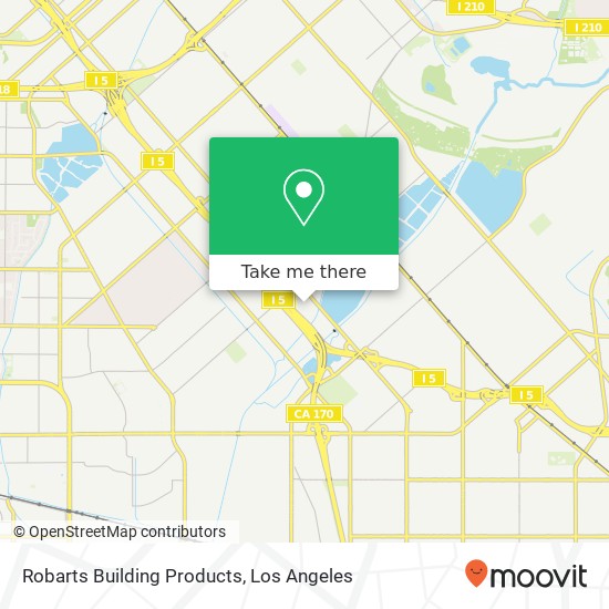 Robarts Building Products map
